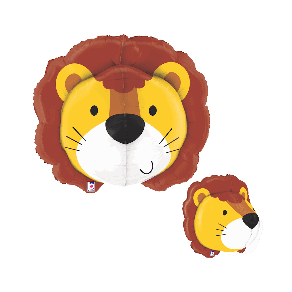 3D Lion Head Shaped Foil Balloon - Eternity Party Express