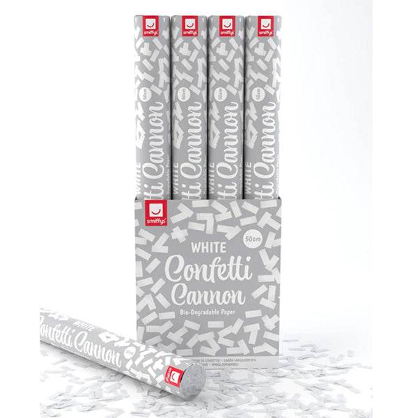 White Paper Confetti Cannon - Eternity Party Express