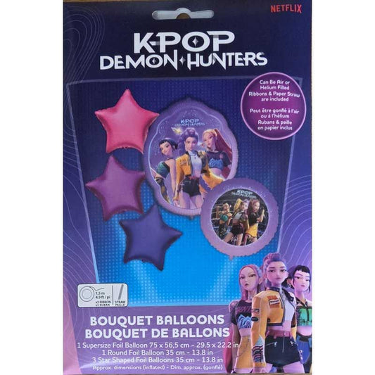 KPOP 5 Balloon Bouquet