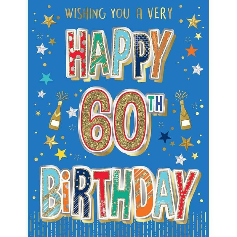 60th Greeting Card - Eternity Party Express