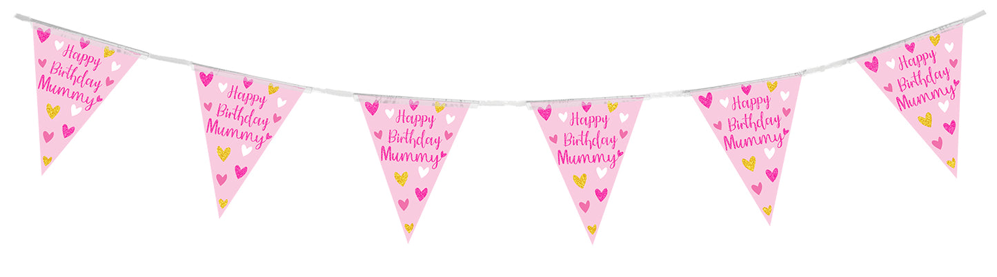 Happy Birthday Mummy Bunting