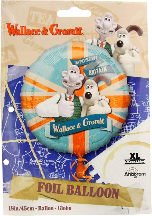 Wallace & Gromit Foil Balloon - Eternity Party Express