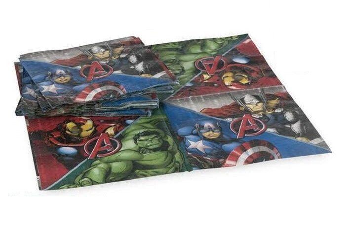 Avengers Napkins 33cm 16 Pack