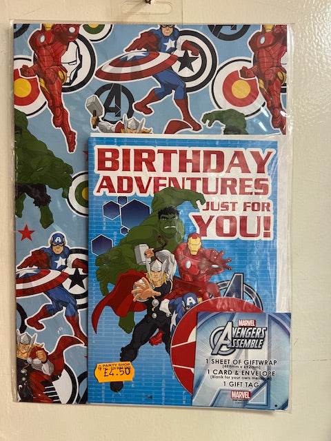 Avengers Wrap Set - Eternity Party Express