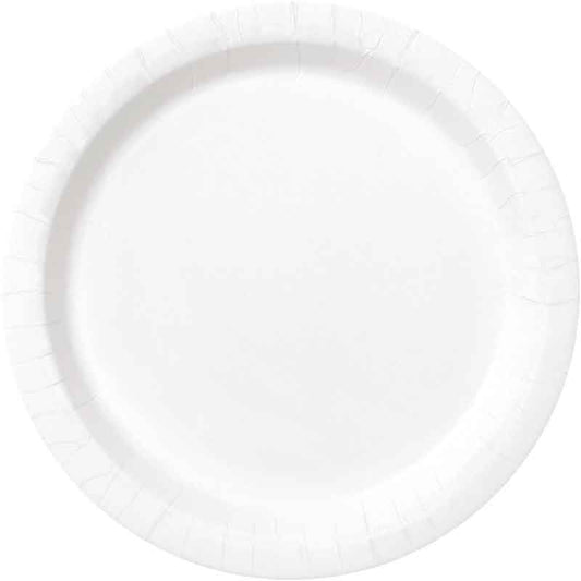 Bright White Plates 22cm