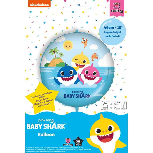 Baby Shark Foil Balloon