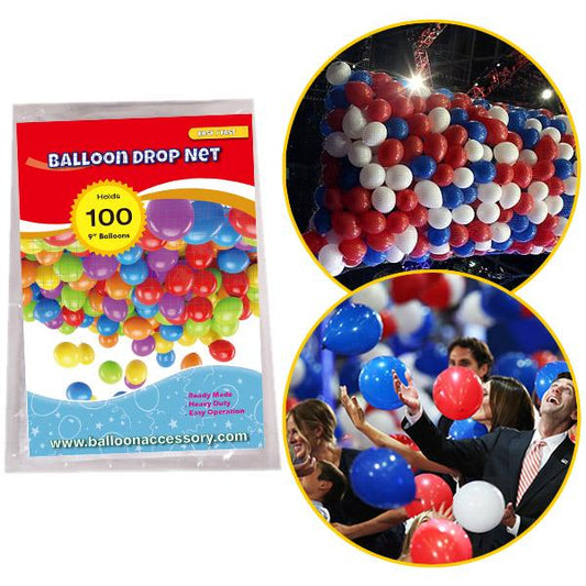 Balloon Drop Net 100 Balloons