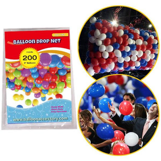 Balloon Drop Net 200 Balloons