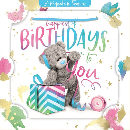 Happiest Of Birthdays To You Greeting Card