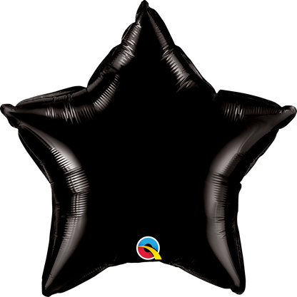 Black Star Foil Balloons
