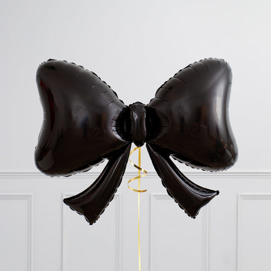 Black Bow Foil Balloon