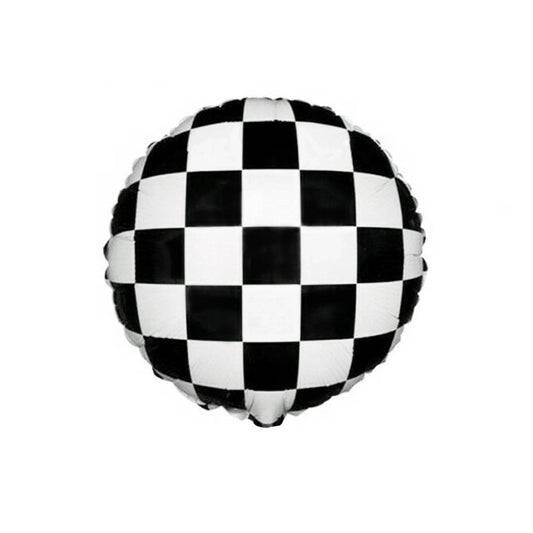 Checkered Flag Foil Balloon - Eternity Party Express