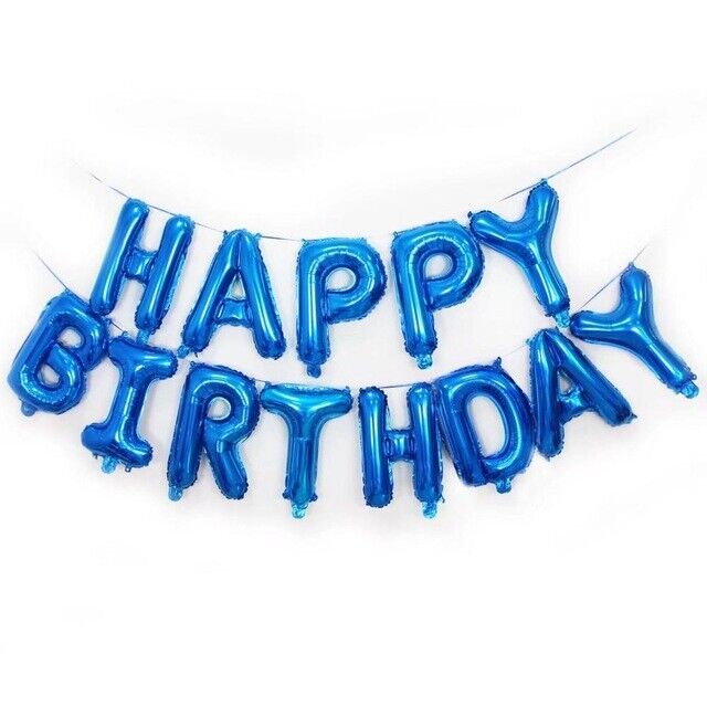 Happy Birthday Air Filled Balloons
