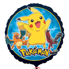 Pokemon Round Foil Balloon - 18"