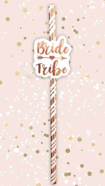 Bride Tribe Paper Straws - Eternity Party Express