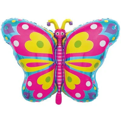 Butterfly Shaped Foil Balloon