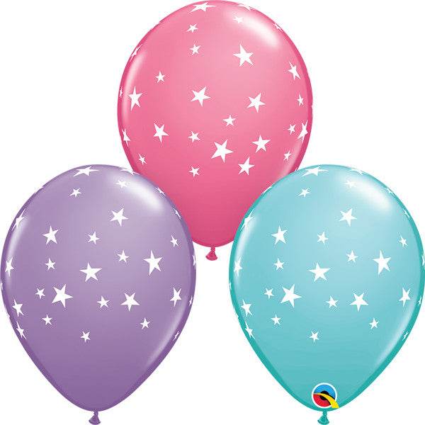 Contempo Stars Latex Balloons 25 Pack - Eternity Party Express