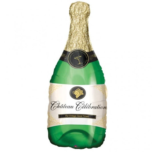 Champagne Bottle Foil Balloon