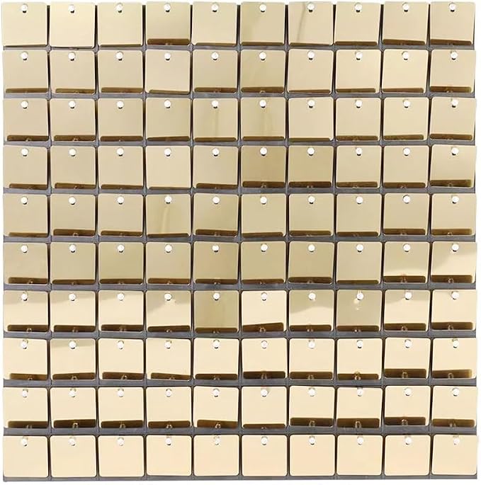 Matt Gold Sequin Wall Panel HIRE ONLY NOT FOR SALE