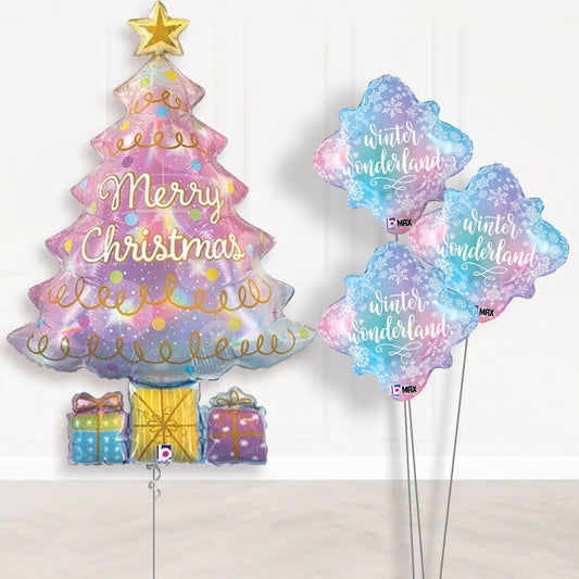 Christmas Tree Cluster Balloon