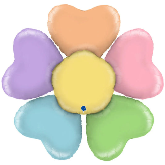 Colourful Daisy Shape Foil Balloon