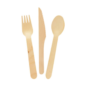 Cutlery Wooden Bio Degradable Set