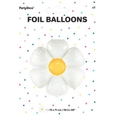 Daisy Shape Foil Balloon - Eternity Party Express