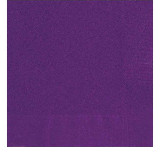 Deep Purple Napkins 33cm