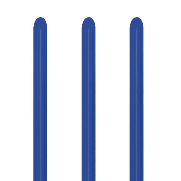 Dark Blue 260Q Long Latex Balloons 100 Pack