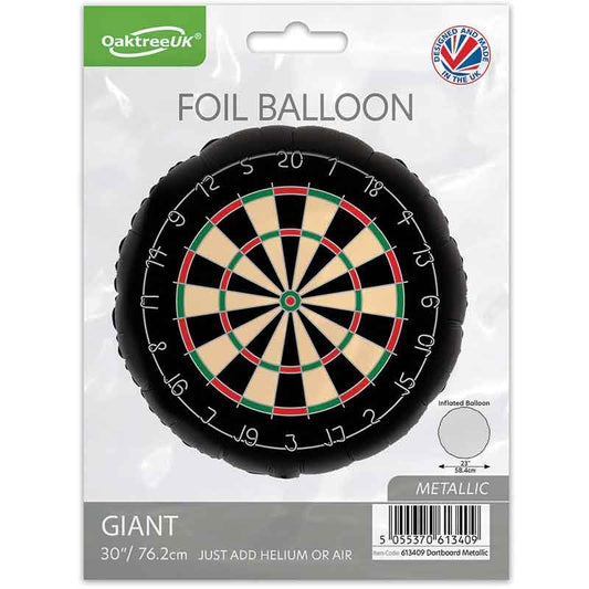 Dartboard Large Foil Balloon