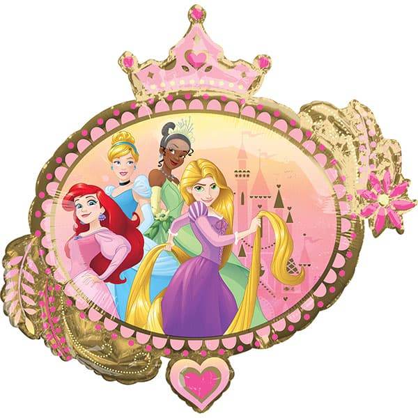 Disney Princess Once Upon A Time Shaped Foil Balloon - Eternity Party Express