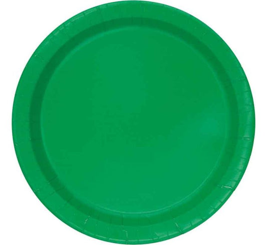 Emerald Green Plates 22cm
