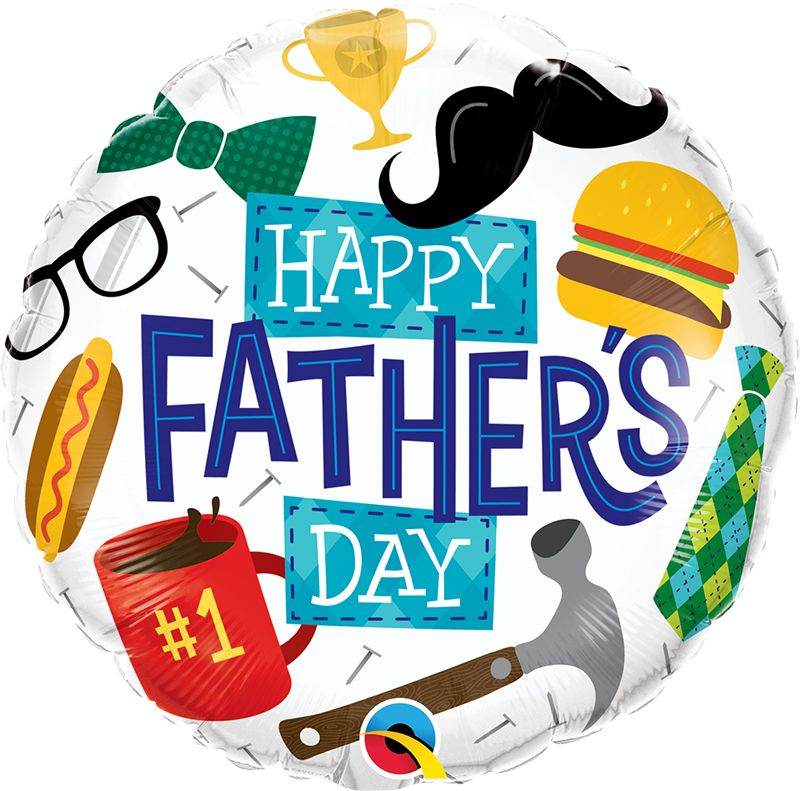 Everything Happy Father's Day Foil Balloon - Eternity Party Express