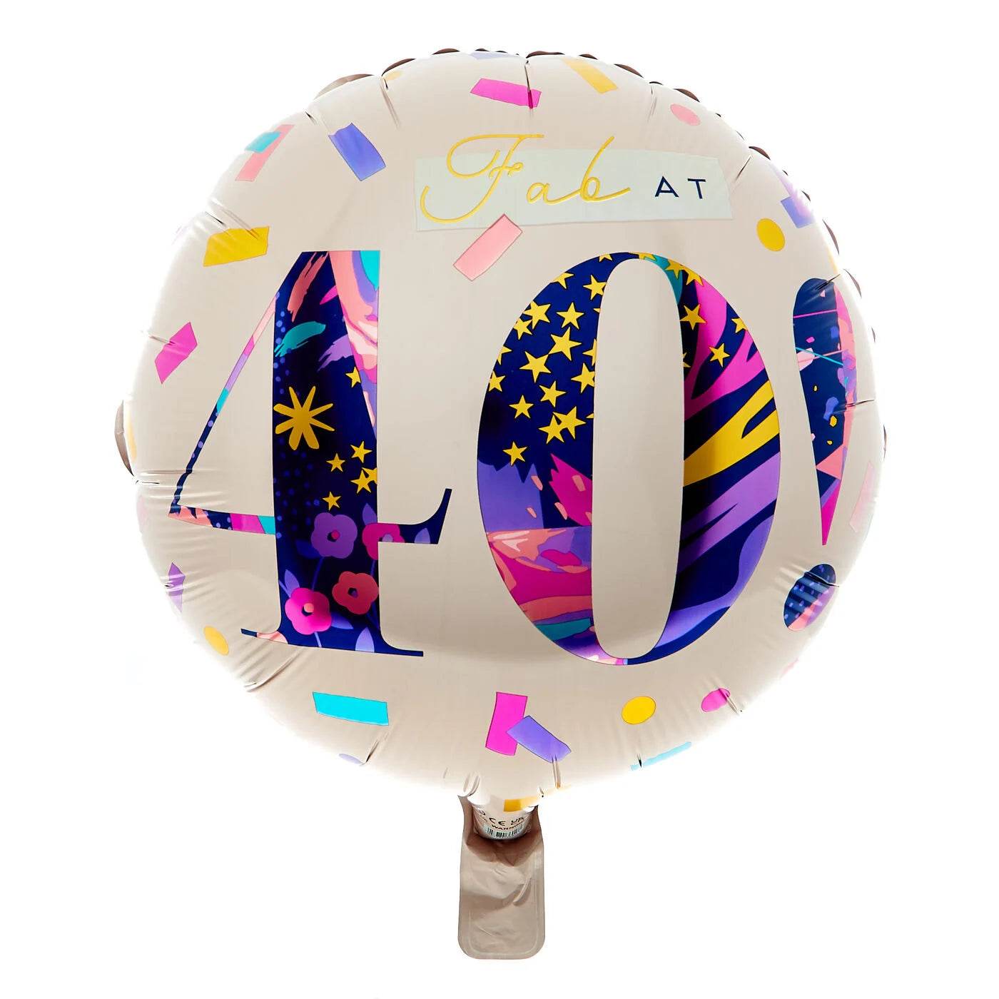 Fab At 40 Foil Balloon - Eternity Party Express