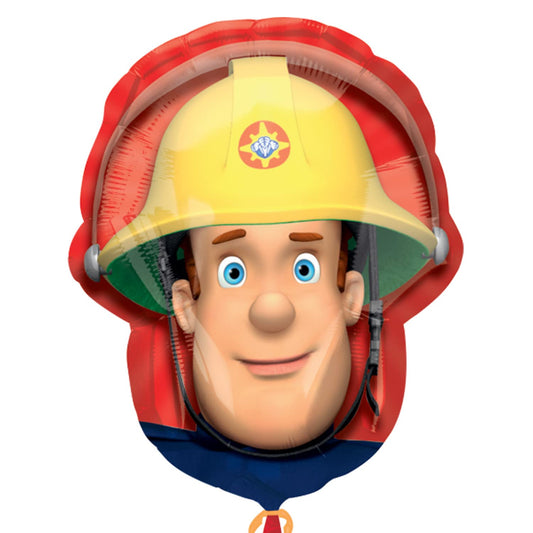 Fireman Sam Head Shape Balloon