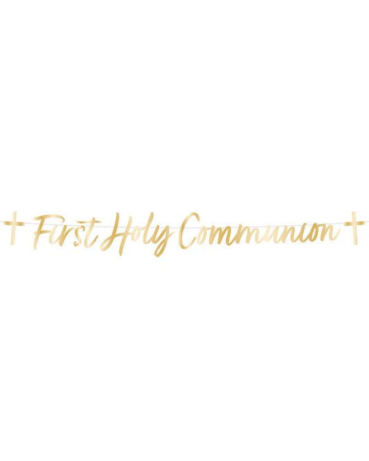 First Holy Communion Paper Banner