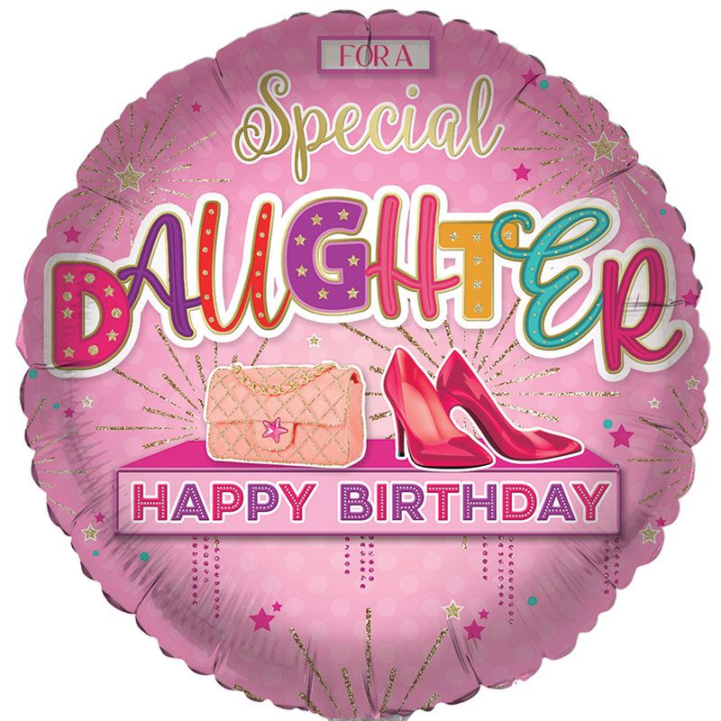 For A Special Daughter Foil Balloon