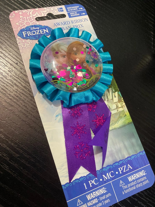Frozen Award Ribbon Badge