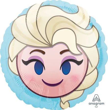 Frozen Elsa Emoji Foil Balloon