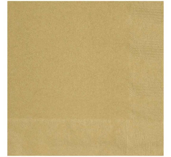 Gold Napkins 33cm