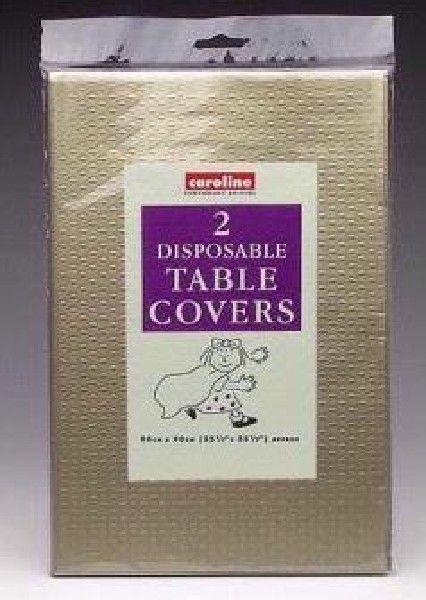 Gold Tablecover Slips