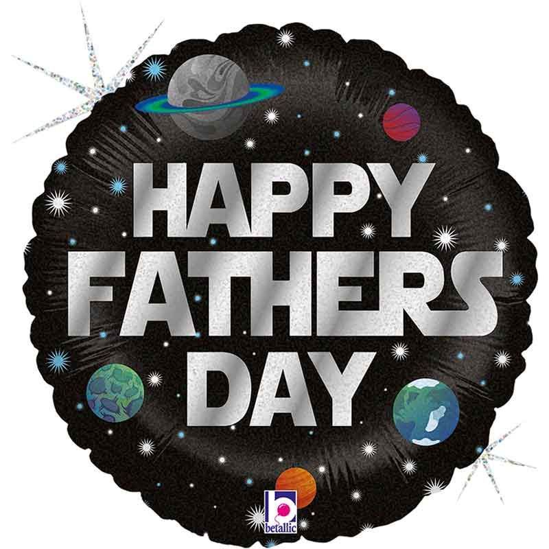 Galactic Father's Day Foil Balloon - Eternity Party Express