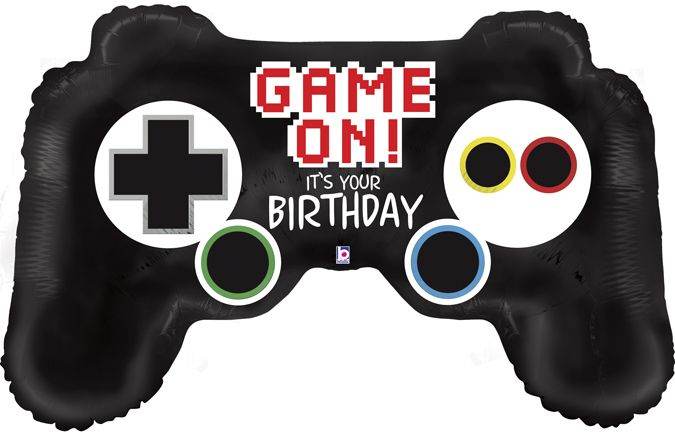 Birthday Game On Controller Foil Balloon - Eternity Party Express