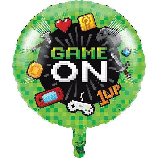 Game On Foil Balloon - Eternity Party Express