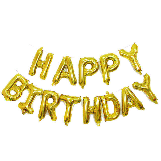 Happy Birthday Air Filled Balloons
