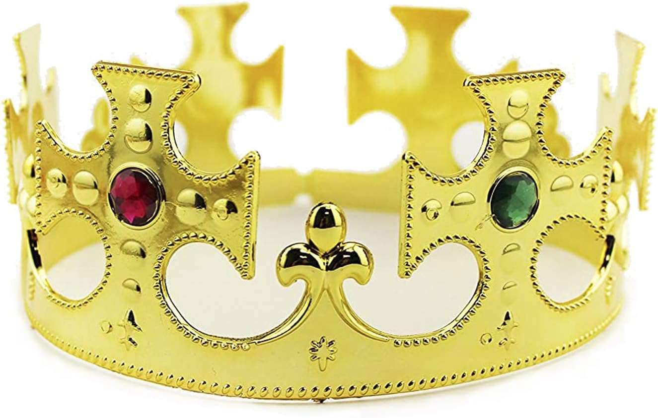 Gold Plastic Crown