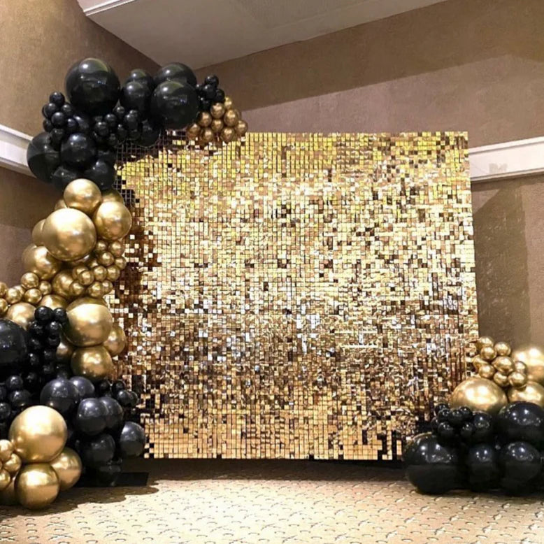 Gold Sequin Backdrop Hire