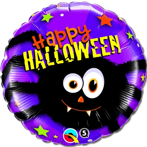 Halloween Party Spider Foil Balloon