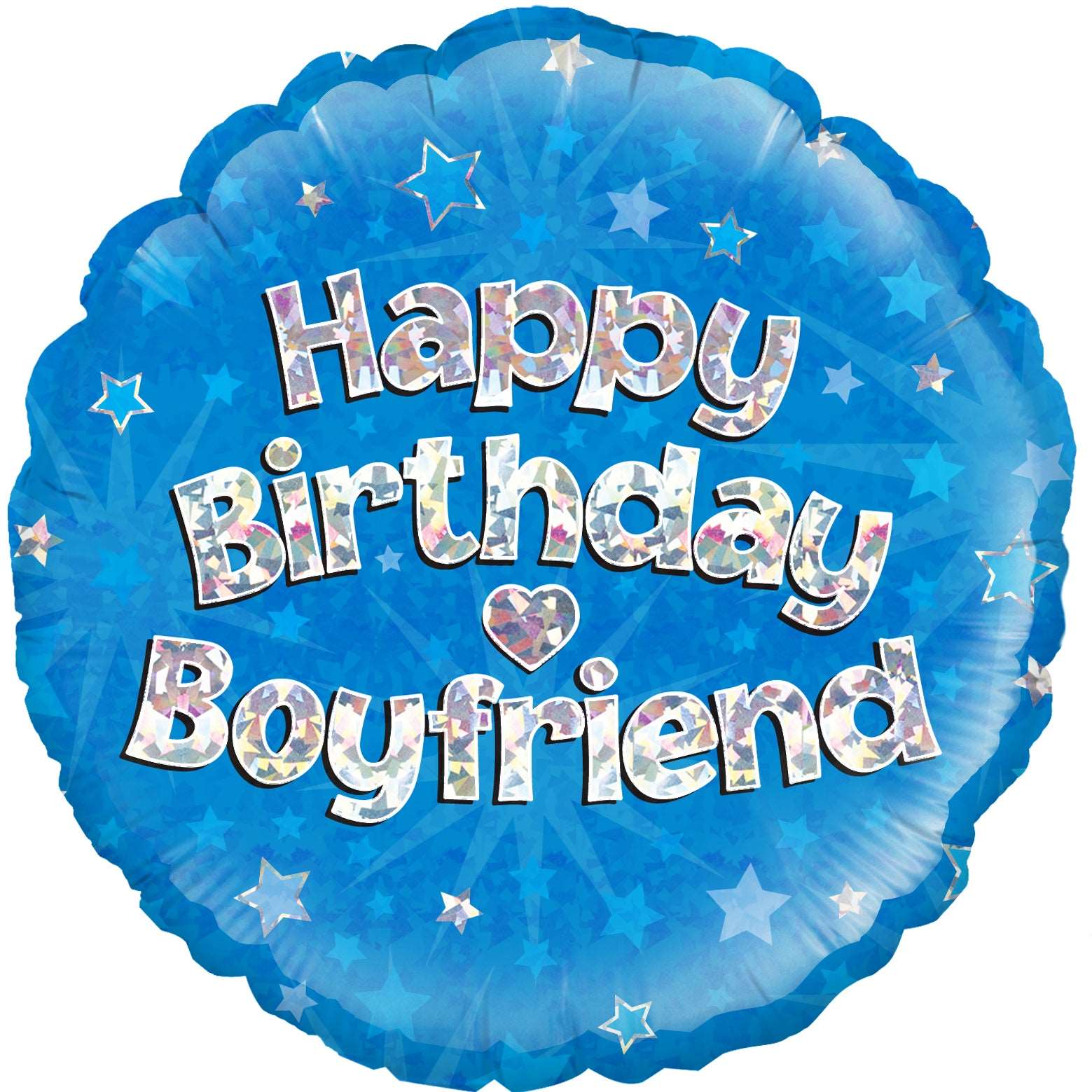 Happy Birthday Boyfriend Foil Balloon