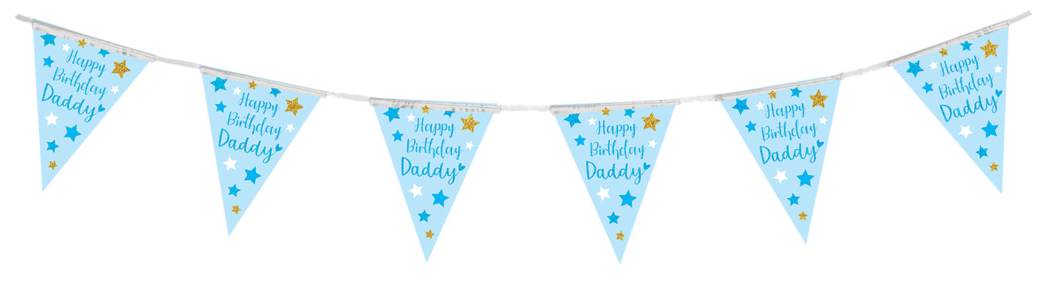 Happy Birthday Daddy Bunting